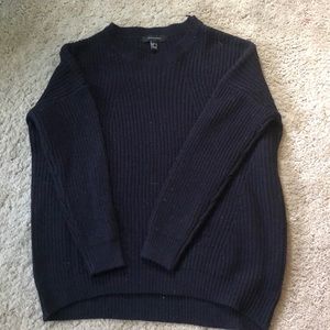 Navy blue sweater